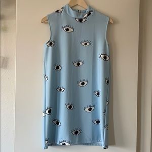 Cute eye shift dress!